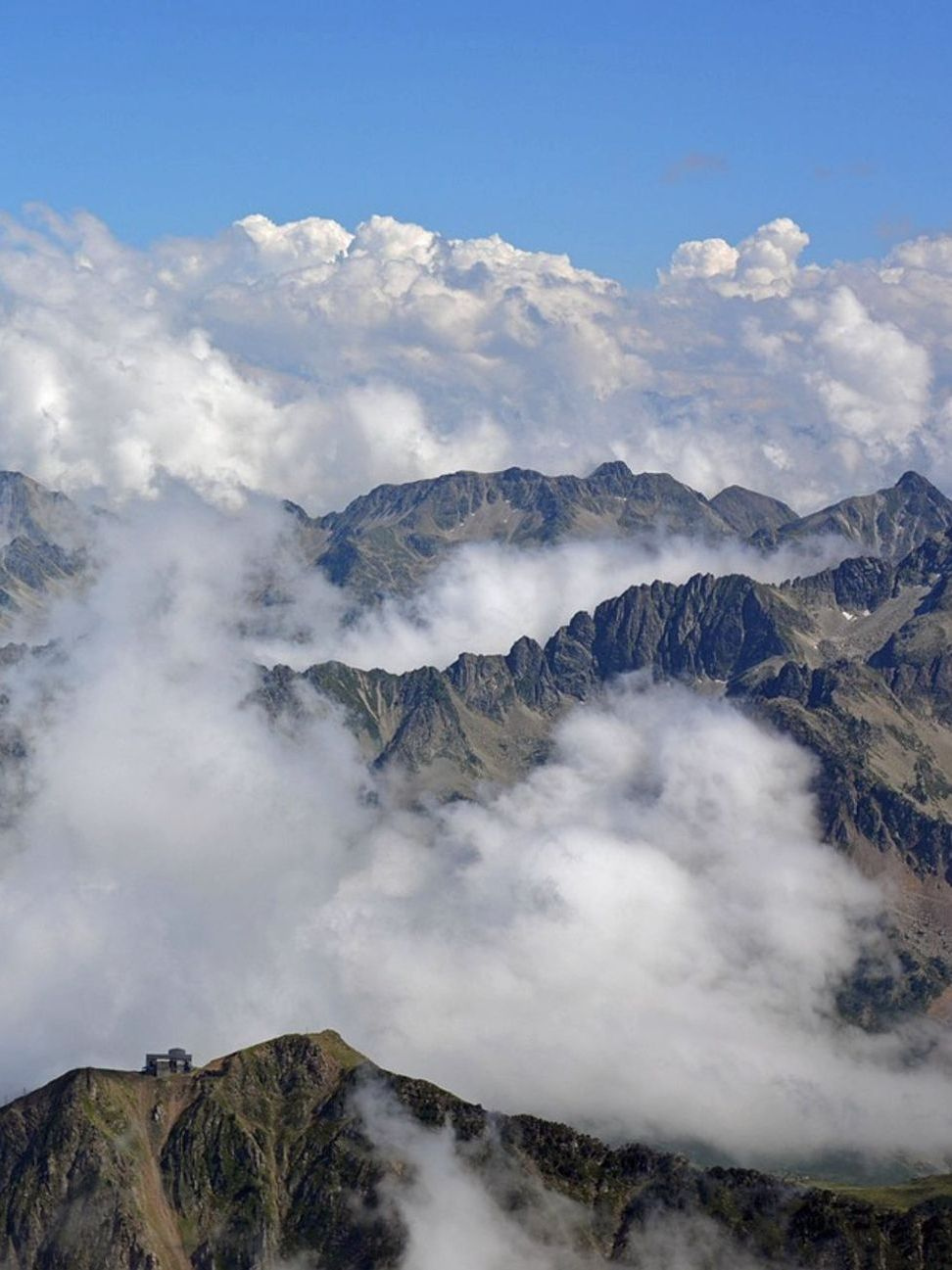 Mountain base camps and gondola thrills
